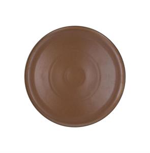 PIATTO PIANO CM.31 TC022315780 TERRACOTTA BROWN BISCUIT