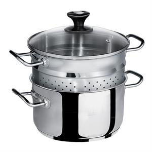 PASTAIOLA DAILY PLUS CM.24 V591172PA24 INOX 18/10 C.COP.INDUZIONE