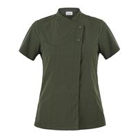 GIACCA MEGAN DONNA MICROFIBRA M.CORTA VERDE MILITARE 23P08G218102