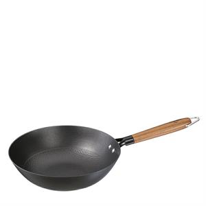 WOK COUNTRY GHISA MANICO LEGNO CM.28 H.8 04.0505.10.28 5114908