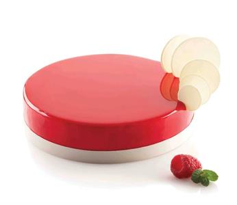 STAMPO SILICONE SEMIFREDDO ROTONDO H.CM.4 TOR H40/1